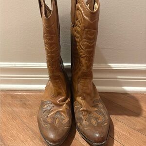 Brown Leather Ankle Boots